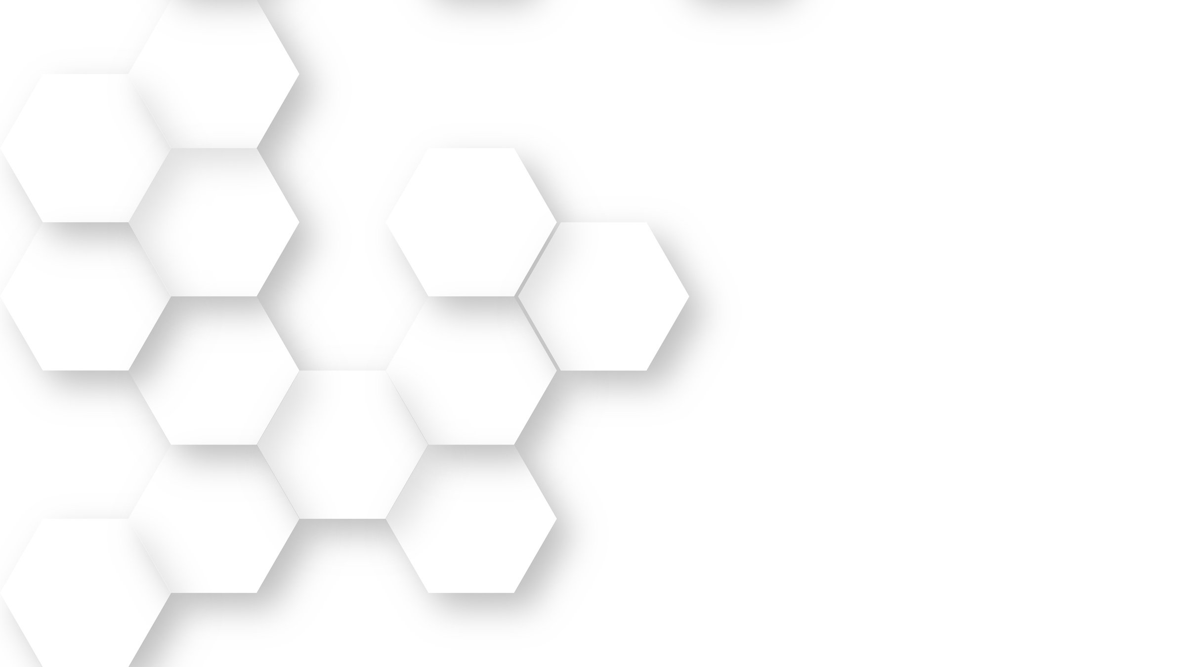 Hexagonal White Background